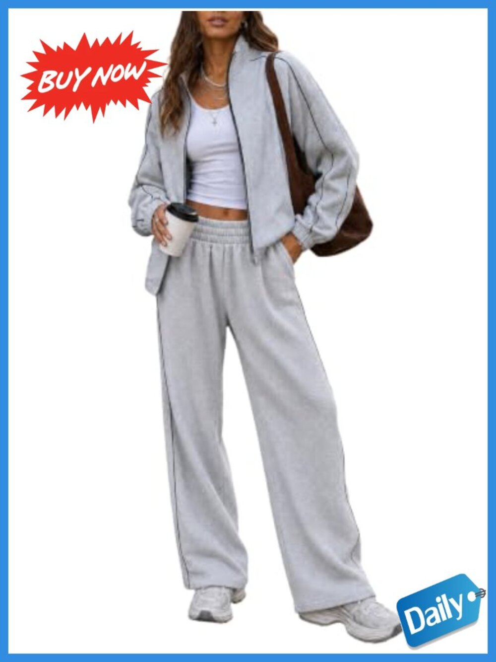 Fisoew Womens 2 Piece Outfits Sweatsuits Fall Travel Matching Sets